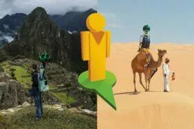 Google Street View alternativní snímání