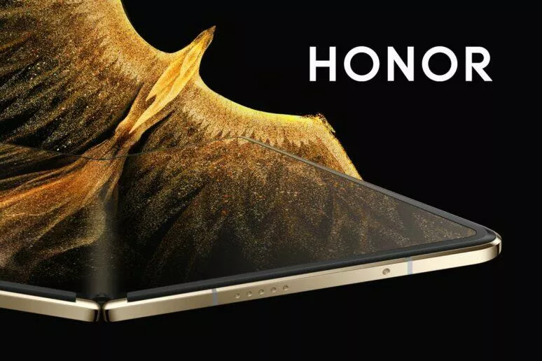 Honor Magic Vs ohebný telefon pozvánka datum design Honor Magic Vs ohebný telefon pozvánka datum design