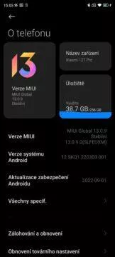 MIUI 13 o telefonu