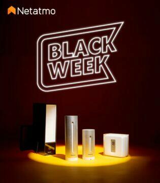 Netatmo Black Week 2022 sleva slevy akce banner