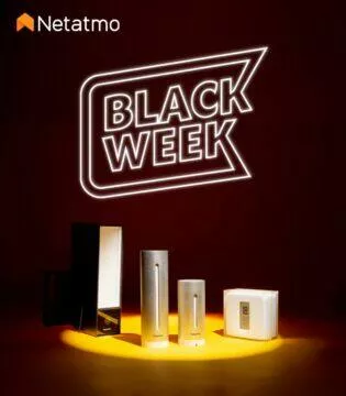 Netatmo Black Week 2022 sleva slevy akce banner Netatmo Black Week 2022 sleva slevy akce banner