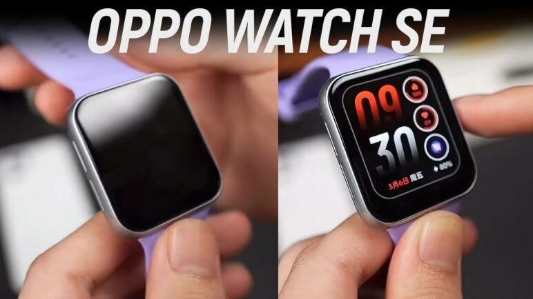 OPPO Watch SE - Smartwatch Under $150 with E-Sim.