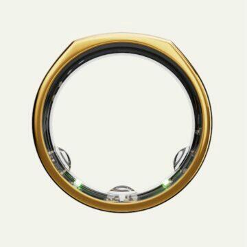 Oura Ring Gen3 sleva akce levnější chytrý prsten Gold Horizon