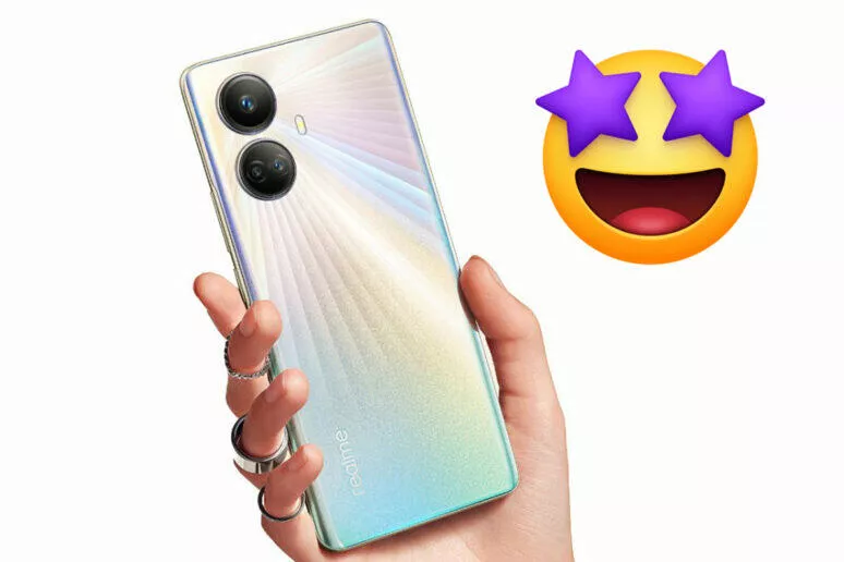 realme 10 pro+ záda realme 10 pro+ záda