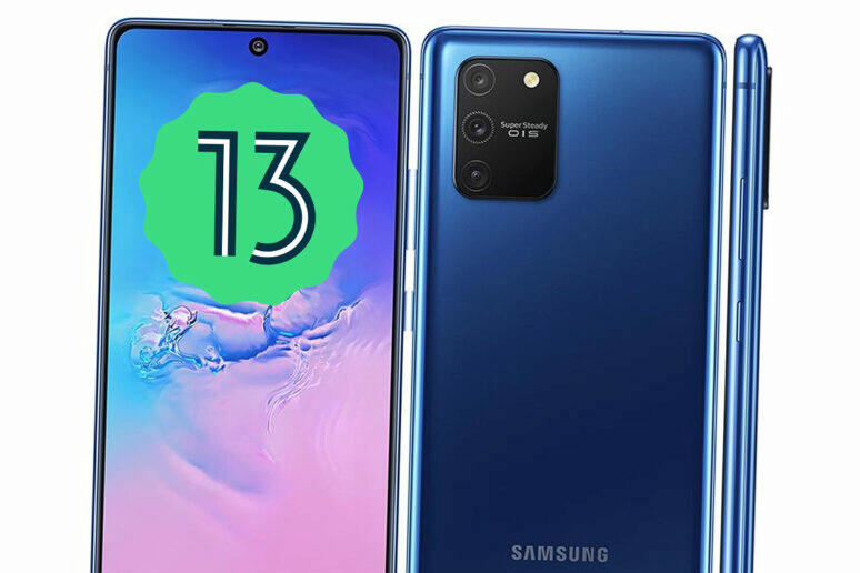 samsung galaxy s10 lite android 13