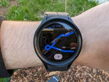 Samsung Galaxy Watch5 Pro google mapy