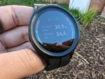 Samsung Galaxy Watch5 Pro složení těla