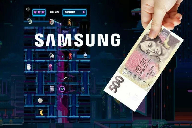 Samsung hra Flip's Night Out poukaz kód 500 Kč Samsung hra Flip's Night Out poukaz kód 500 Kč