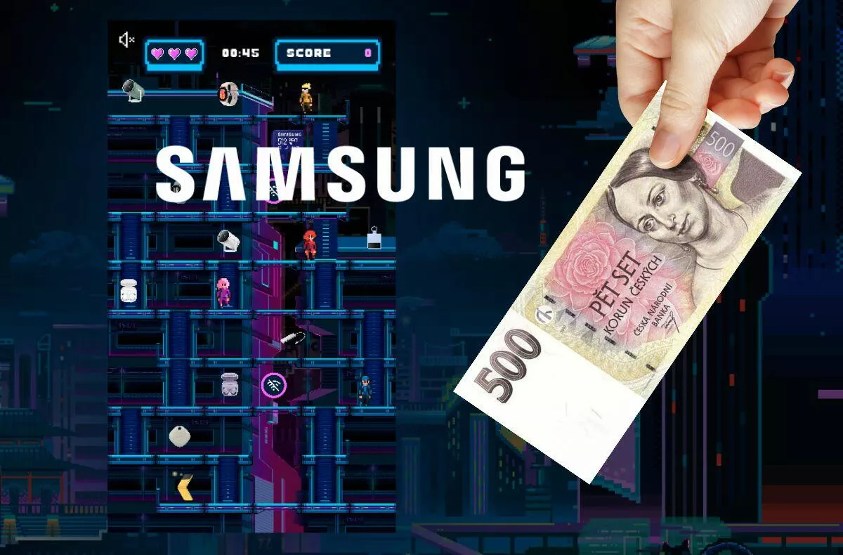 To je skoro krádež. Banální Samsung hra rozdává 500Kč kupóny