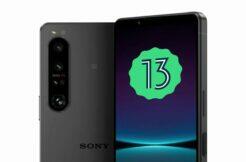 Sony Xperia 1 IV Sony Xperia 5 IV Android 13 update