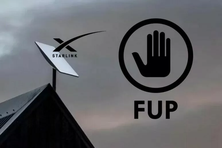 Starlink omezení limity fup rychlost objem internet Starlink omezení limity fup rychlost objem internet