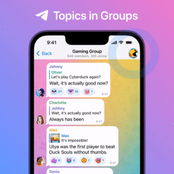 Telegram skupiny topics témata