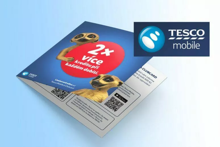 TEsco Mobile SIM kredit dvojnásobný TEsco Mobile SIM kredit dvojnásobný