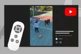 YouTube Shorts TV videa na výšku