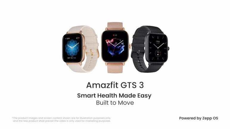 Amazfit GTS 3 | Built to Move