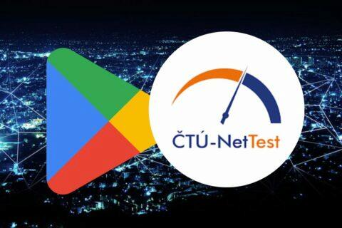 ČTÚ NetTest mobilní aplikace Android