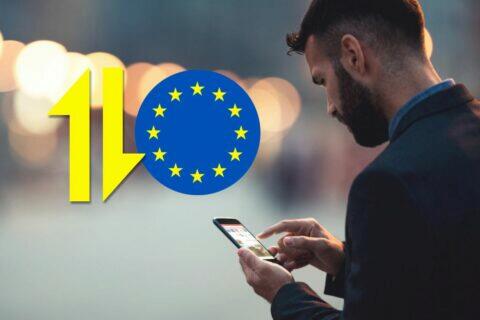 EU roaming levnější data 2023 regulace