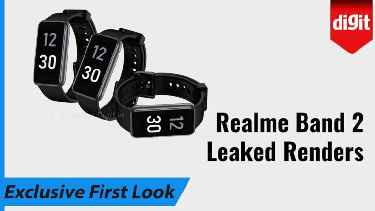 Exclusive First look at Realme Band 2 leaked renders
