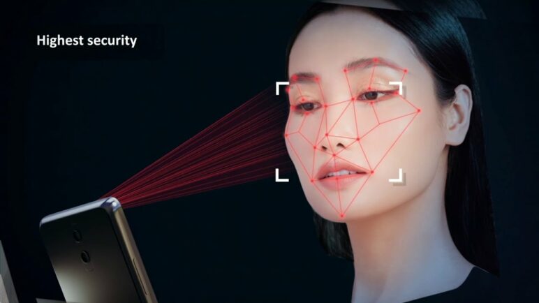 Face authentication solution behind OLED by trinamiX