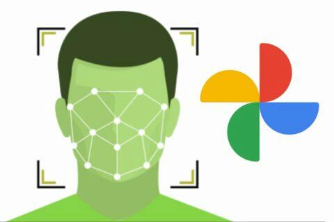 Fotky Google rozpoznávání obličeje nové tlačítko