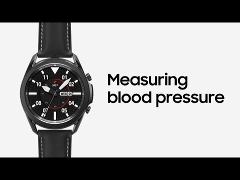 Galaxy Watch3: Measuring blood pressure | Samsung