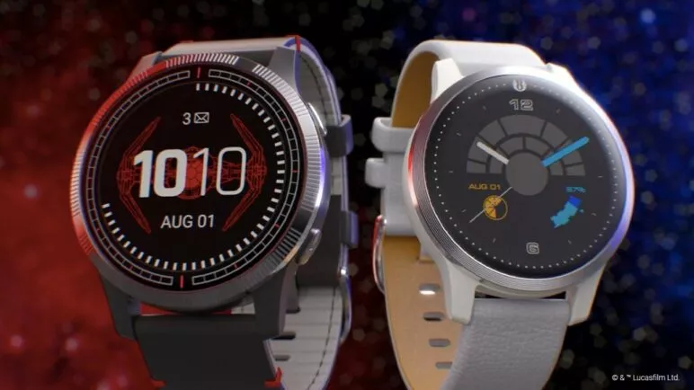 Garmin: Introducing the Rey and Darth Vader Legacy Saga Series Smartwatches