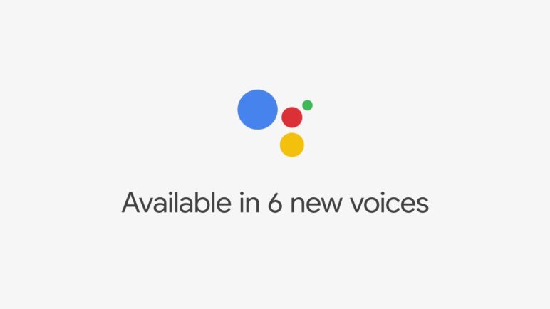 Google Assistant: 6 new voices