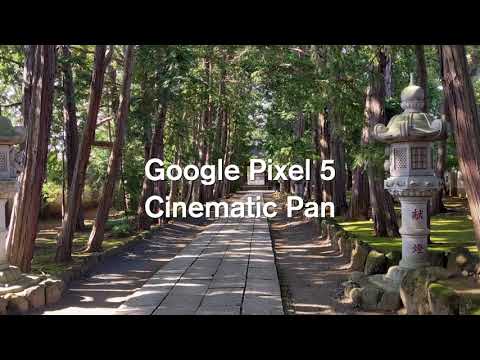 Google Pixel 5 Cinematic Pan