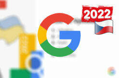 Google vyhledávání česko 2022
