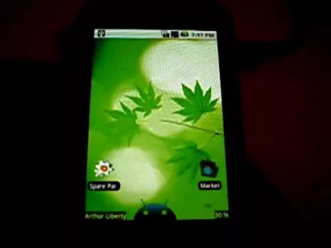 GreenLeaves Live Wallpaper