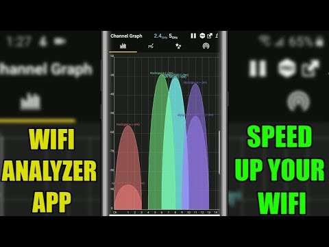 How to speed your WIFI with the WIFI Analyzer app | 2021