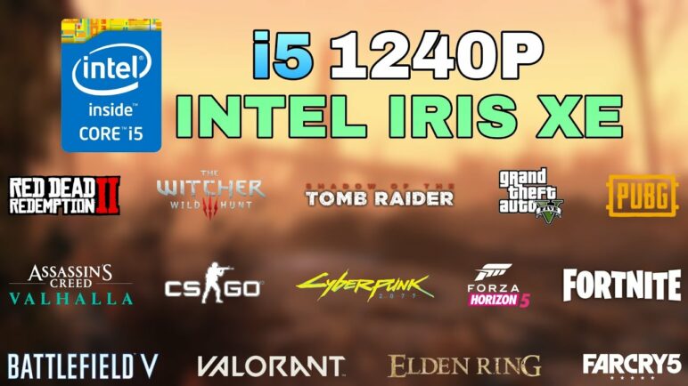 i5 1240P Intel Iris Xe Graphics Test in 15 Games in 2022 | HP Pavilion 15