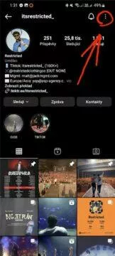 Instagram Příběhy Stories tajné sledování dočasná blokace 2