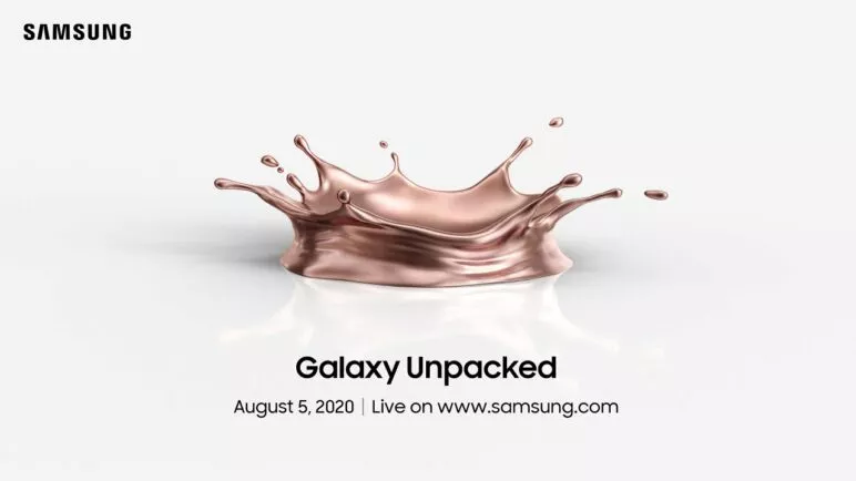 [Invitation] Samsung Galaxy Unpacked 2020