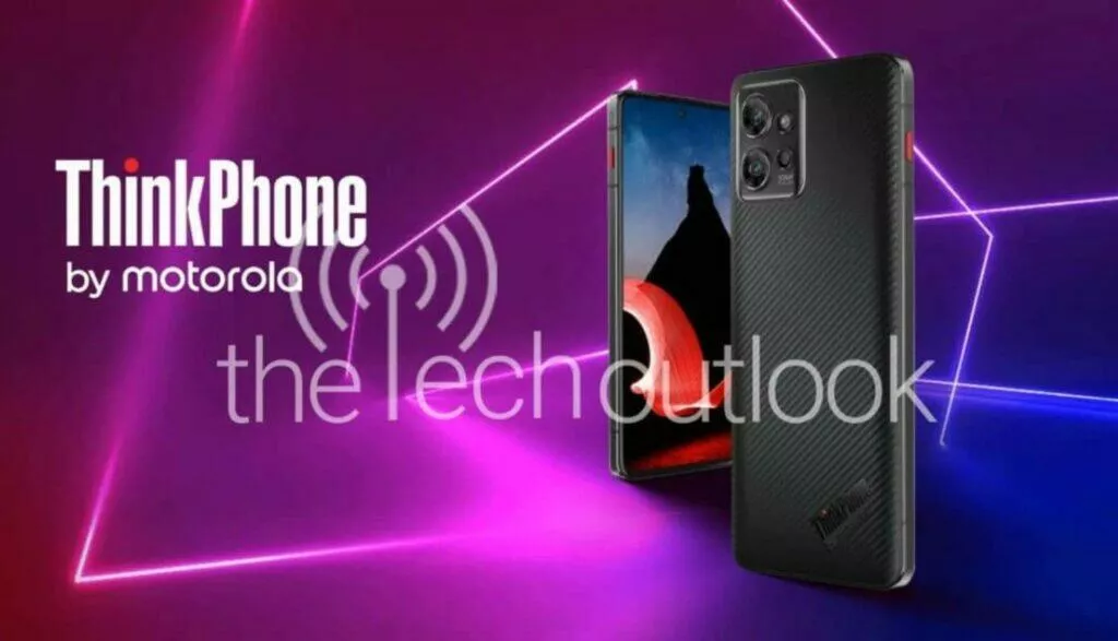 Lenovo Motorola ThinkPhone spekulace design