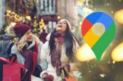 Mapy Google kolony fronty Vánoce 2022