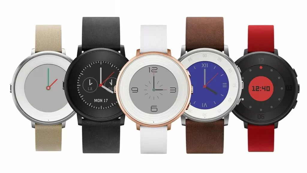 meet the lightest thinnest smartwatch pebble time round