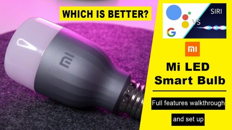 Mi LED Smart Bulb - Full Set Up with both Android and iOS [Smart Home]