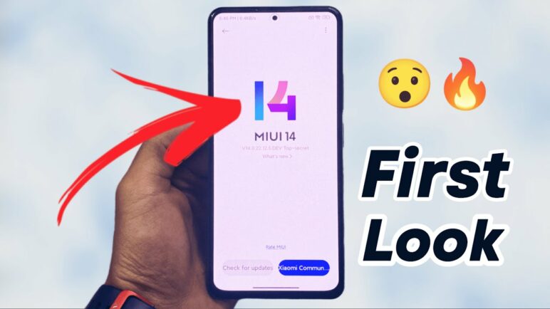 MIUI 14 OFFICIAL is here | First Look!