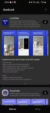 Samsung Good Lock ČR Galaxy Store Make up 3