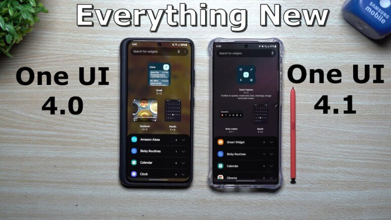 Samsung One UI 4.1 - Everything New