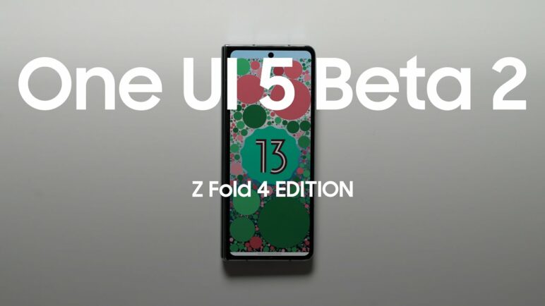 Samsung One UI 5 Beta 2 on Z Fold 4
