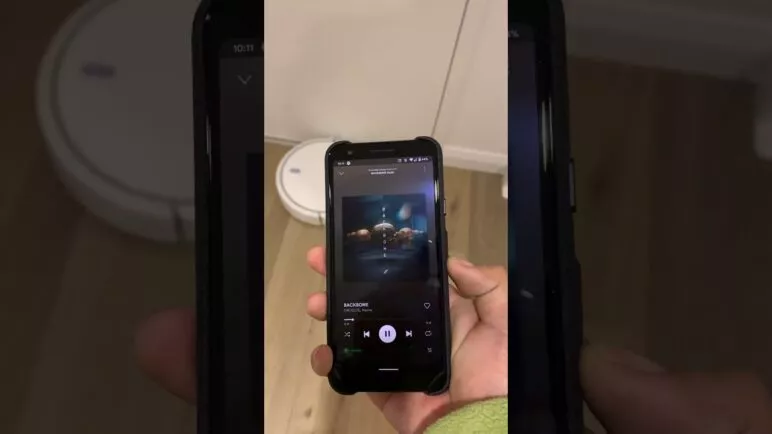 Spotify on a Xiaomi Vacuum Cleaner