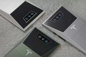 Tesla CyberPhone mobil telefon koncept