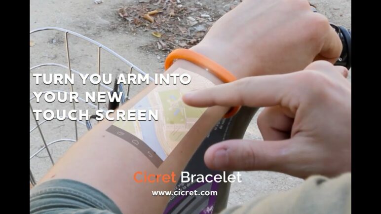 The Cicret Bracelet (Concept video)
