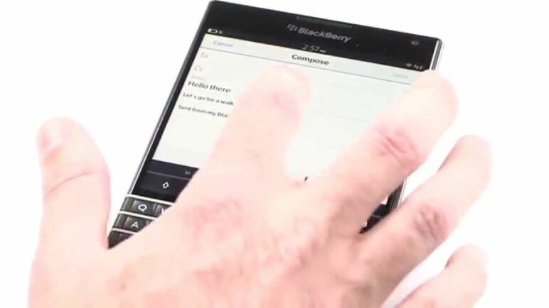 The Innovative Touch-Enabled Keyboard on the New BlackBerry Passport