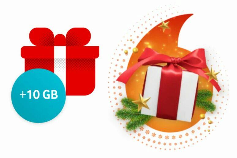 Vodafone dárek 10 GB dat