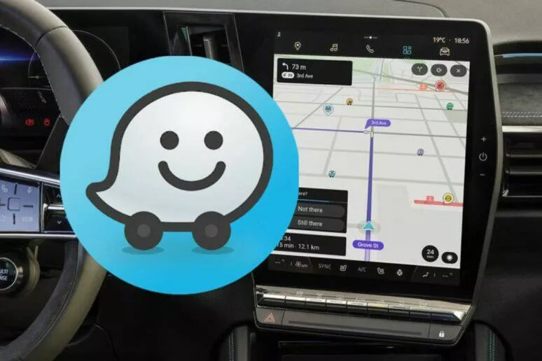 Waze aplikace Android Automotive Waze aplikace Android Automotive