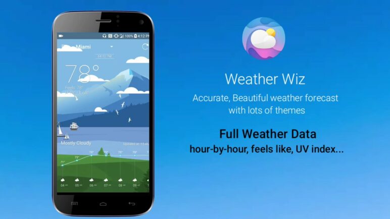 Weather Wiz - Beautiful Weather App for Android phones