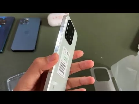 Xiaomi 13 Mint color unboxing!
